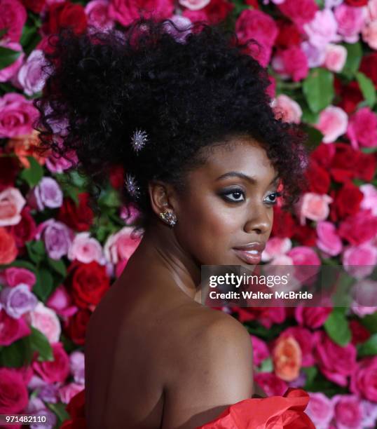 Condola Rashad attends the 72nd Annual Tony Awards on June 10, 2018 at Radio City Music Hall in New York City.