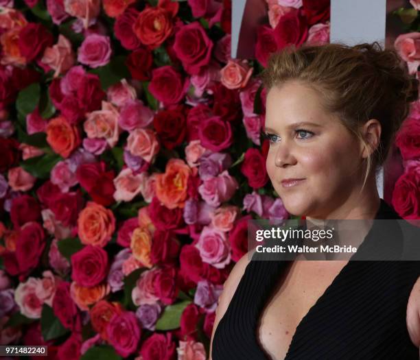 Amy Schumer attend attend the 72nd Annual Tony Awards on June 10, 2018 at Radio City Music Hall in New York City.