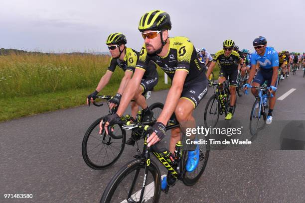 Sam Bewley of New Zealand and Team Mitchelton-Scott / Cameron Meyer of Australia and Team Mitchelton-Scott / during the 82nd Tour of Switzerland...