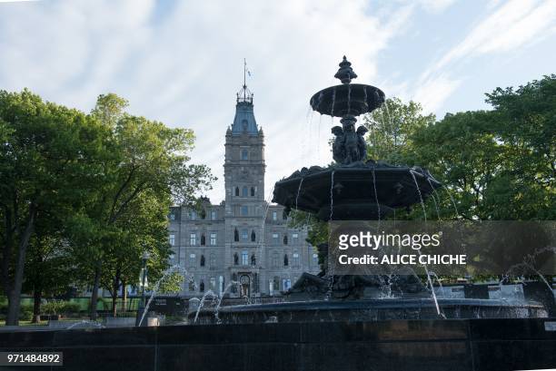 The National Assembly of Quebec is viewed in Quebec City on June 10 2018.
