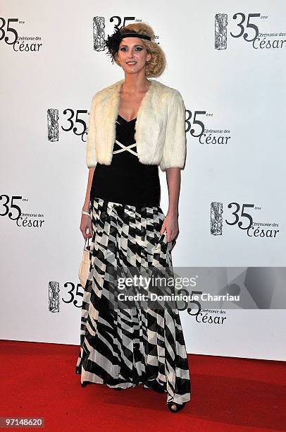 Actress Frederique Bel attends the 35th Cesar Film Awards at Theatre du Chatelet on February 27, 2010 in Paris, France.