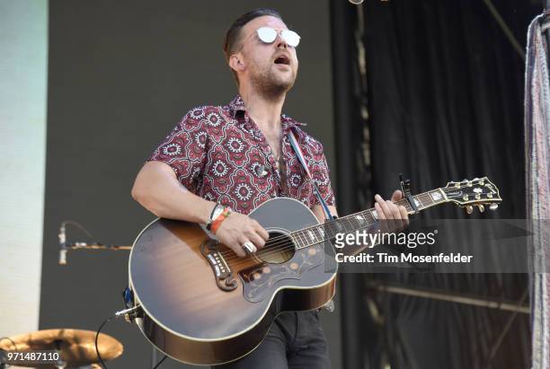 Osborne of Brothers Osborne performs during the 2018 Bonnaroo Music & Arts Festival on June 10, 2018 in Manchester, Tennessee.