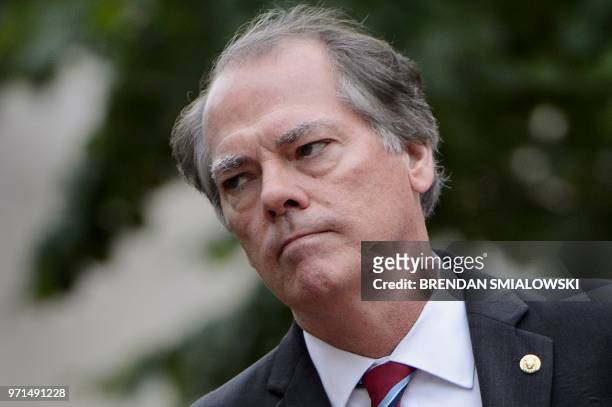 James Wolfe, former director of security for the Senate Intelligence Committee, walks into the FBI Washington Field Office June 11, 2018 in...