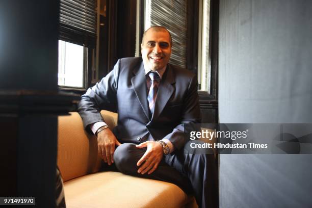 Shailendra Singh, Jt. MD of Percept picture company, during the interview with HT City on May 14, 2008 in New Delhi, India.
