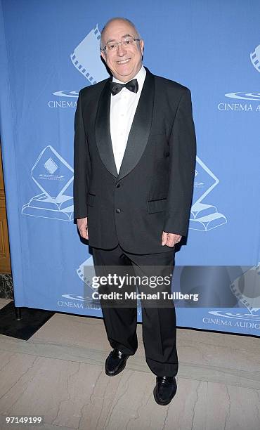 Director of Sound Design at Skywalker Sound Randy Thom arrives at the 46th Annual Cinema Audio Society Awards, held at the Millennium Biltmore Hotel...