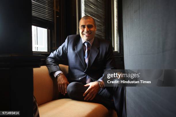 Shailendra Singh, Jt. MD of Percept picture company, during the interview with HT City on May 14, 2008 in New Delhi, India.