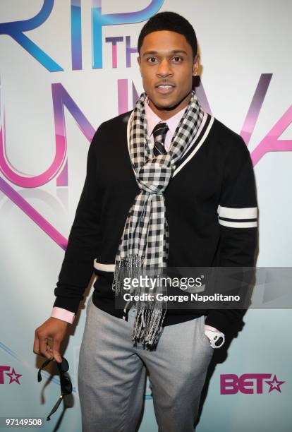 Pooch Hall attends BET's Rip The Runway 2010 at the Hammerstein Ballroom on February 27, 2010 in New York City.