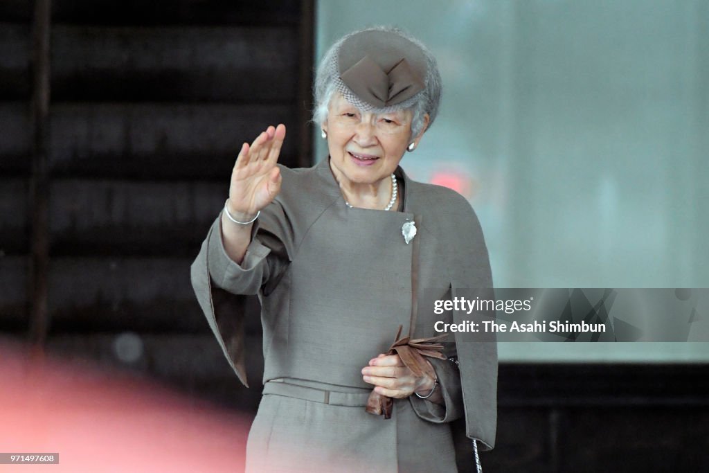 Emperor And Empress Visit Fukushima - Day 3