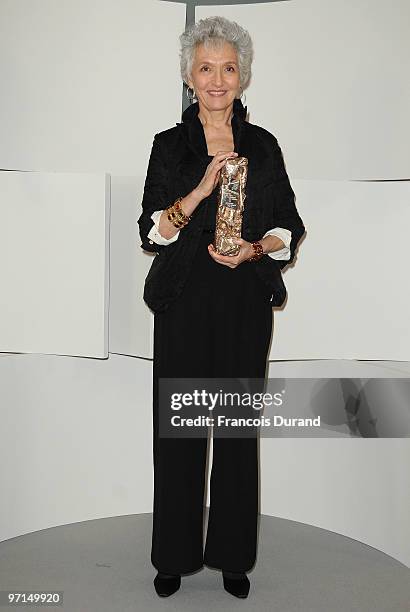 Director Tonie Marshall attends the 35th Cesar Film Awards at Theatre du Chatelet on February 27, 2010 in Paris, France.