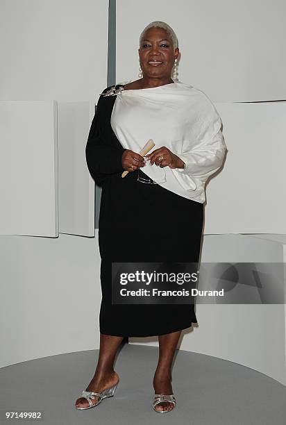 Firmine Richard attends the 35th Cesar Film Awards at Theatre du Chatelet on February 27, 2010 in Paris, France.