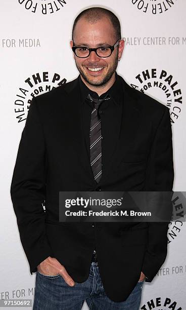 Producer Damon Lindelof attends the 27th annual PaleyFest Presents the television show "Lost" at the Saban Theatre on February 27, 2010 in Beverly...
