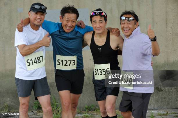 portrait of japanese sportsman - kazunoriokazaki stock pictures, royalty-free photos & images