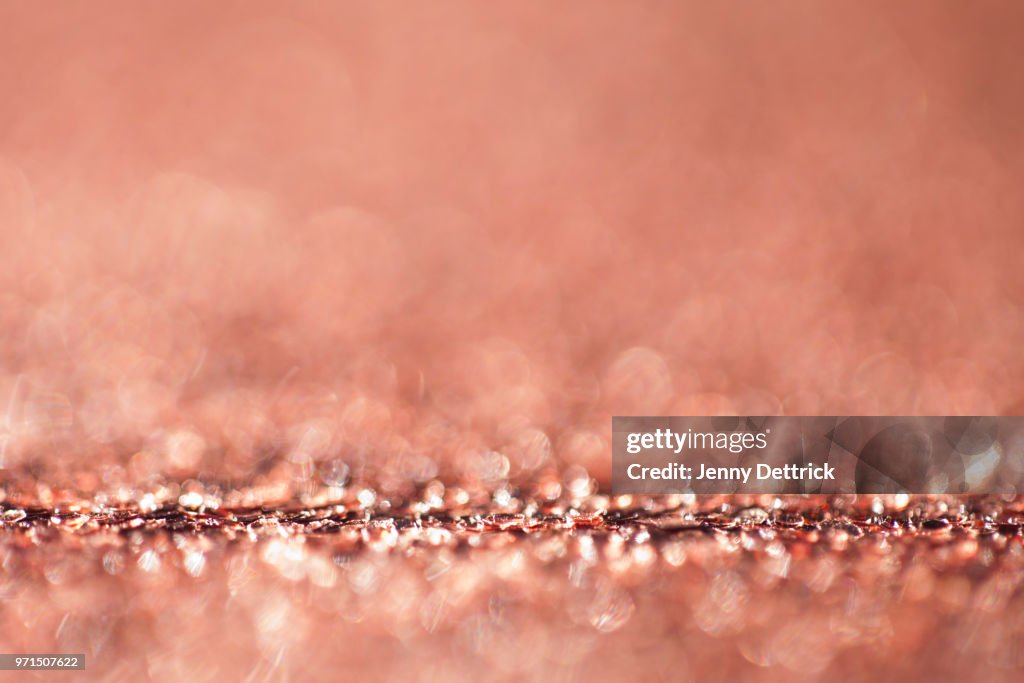 Rose gold glitter background