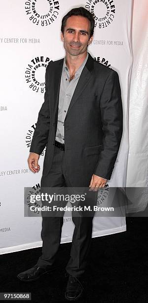 Actor Nester Carbonell attends the 27th annual PaleyFest Presents the television show "Lost" at the Saban Theatre on February 27, 2010 in Beverly...