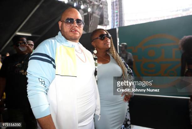 Fat Joe and Yo-Yo attend Summer Jam 2018 at MetLife Stadium on June 10, 2018 in East Rutherford, New Jersey.