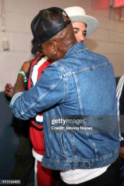 Cassidy and Ne-Yo attend Summer Jam 2018 at MetLife Stadium on June 10, 2018 in East Rutherford, New Jersey.