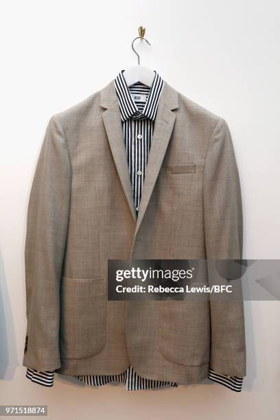 General view of Mr Start at the DiscoveryLAB during London Fashion Week Men's June 2018 at the BFC Show Space on June 11, 2018 in London, England.