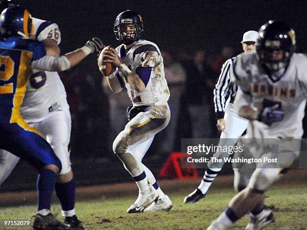 Robinson High School, 5035 Sideburn Rd., Fairfax, VA. Lake Braddock at Robinson High School in region football semifinals. Lake Braddock's QB Michael...