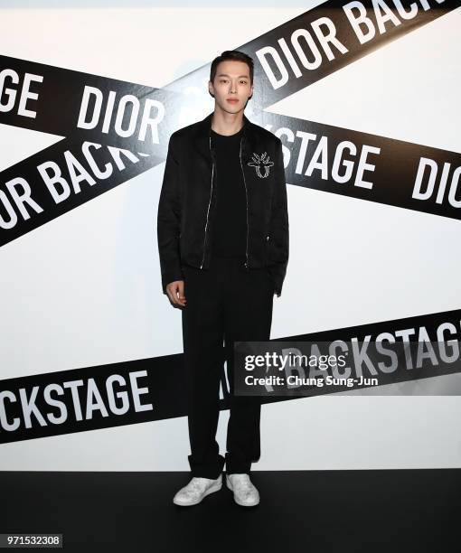 Actor Jang Ki-yong attends the Dior Backstage launch party at EDIT on June 11, 2018 in Seoul, South Korea.