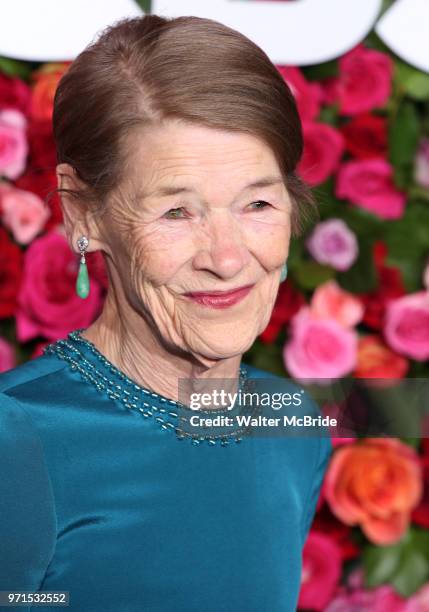 Glenda Jackson attends attend the 72nd Annual Tony Awards on June 10, 2018 at Radio City Music Hall in New York City.