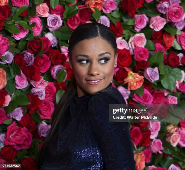 Ariana DeBose attends the 72nd Annual Tony Awards on June 10, 2018 at Radio City Music Hall in New York City.
