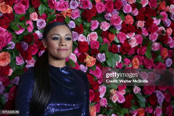 Ariana DeBose attends the 72nd Annual Tony Awards on June 10, 2018 at Radio City Music Hall in New York City.