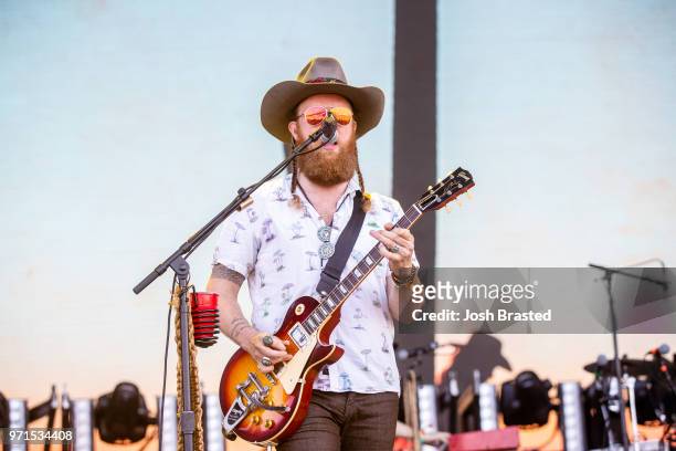 John Osborne of Brothers Osborne performs at the Bonnaroo Music & Arts Festival on June 10, 2018 in Manchester, Tennessee.