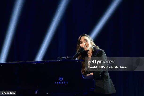 Sara Bareilles at THE 72nd ANNUAL TONY AWARDS broadcast live from Radio City Music Hall in New York City on Sunday, June 10, 2018 on the CBS...