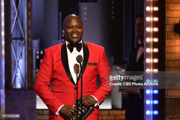 Tituss Burgess at THE 72nd ANNUAL TONY AWARDS broadcast live from Radio City Music Hall in New York City on Sunday, June 10, 2018 on the CBS...