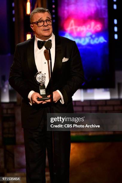 Best Performance by an Actor in a Featured Role in a Play goes to Nathan Lane for Angels in America at THE 72nd ANNUAL TONY AWARDS broadcast live...