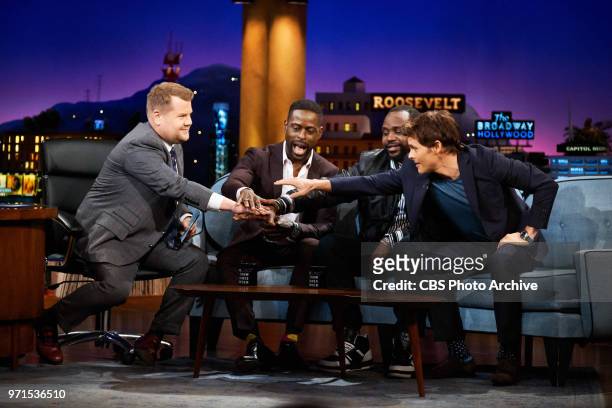 The Late Late Show with James Corden airing Wednesday, June 6 with guests Sterling K Brown, Brian Tyree Henry, and James Marsden.