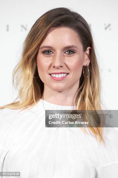Spanish actresss Manuela Velles attends 'La Influencia' photocall on June 11, 2018 in Madrid, Spain.