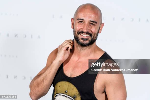 Actor Alain Hernandez attends 'La Influencia' Madrid photocall on June 11, 2018 in Madrid, Spain.