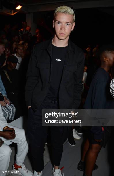 Will Poulter attends the What We Wear show during London Fashion Week Men's June 2018 at the BFC Show Space on June 11, 2018 in London, England.