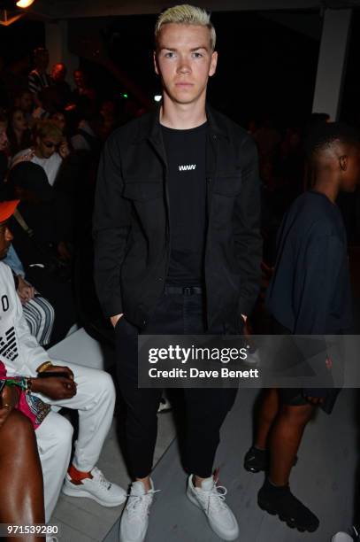 Will Poulter attends the What We Wear show during London Fashion Week Men's June 2018 at the BFC Show Space on June 11, 2018 in London, England.