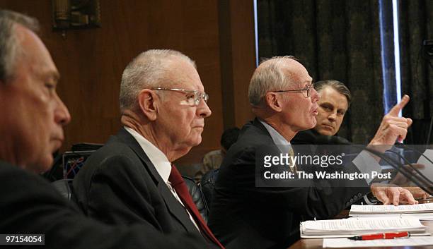 Homeland DATE: NEG#: 187324 PHOTOGRAPHER: Michel du Cille Senate Homeland Security and Governmental Affairs Committee hearing chaired by Joseph...