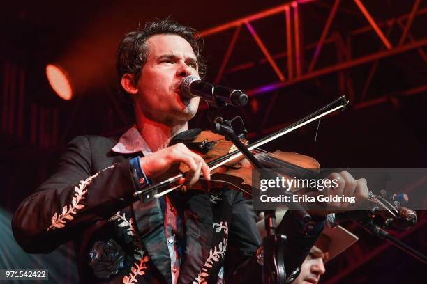 Ketch Secor of Old Crow Medicine Show performs during Bonnaroo Music & Arts Festival on J