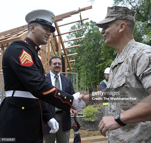 June 2009 CREDIT: Tracy A Woodward / TWP. Marine Corps Heritage Center, Semper Fidelis Memorial Chapel, 18900 Jefferson Davis Highway, Triangle, VA...