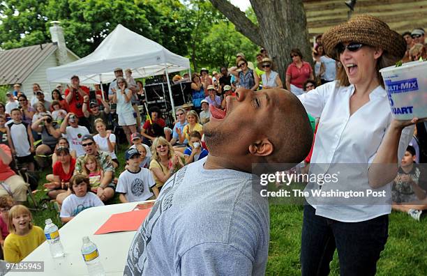 Tracy A. Woodward/The Washington Post LOCATION: Sky Meadows State Park, Deleplane, VA SUMMARY: Annual Deleaplane Strawberry Festival at Sky Meadowsw...