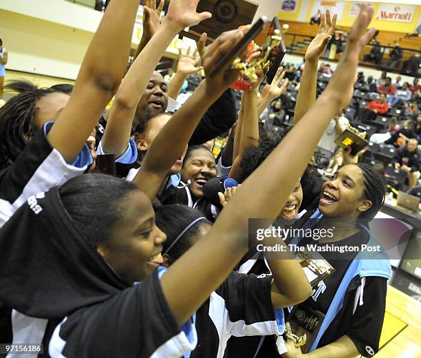 Sp-mdgirls15 DATE:March 13, 2009 CREDIT: Mark Gail/TWP Catonsville, Md. ASSIGNMENT#:206761 EDITED BY: mg Roosevelt's head coach Rod Hairston...