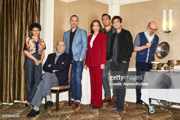 Cast of 'Arrested Development' are photographed for New York Times on May 22, 2018 in New York City.