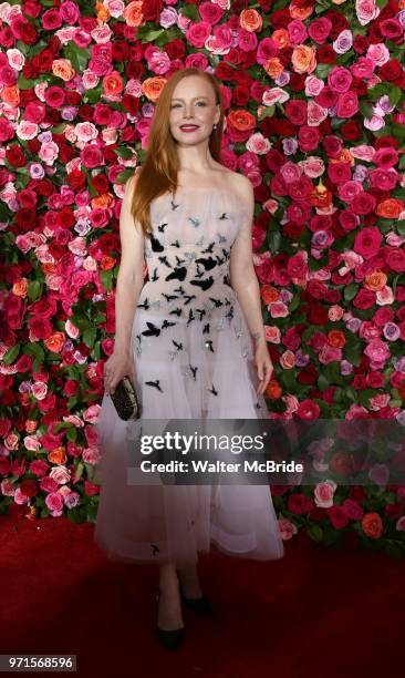 Lauren Ambrose attends the 72nd Annual Tony Awards on June 10, 2018 at Radio City Music Hall in New York City.