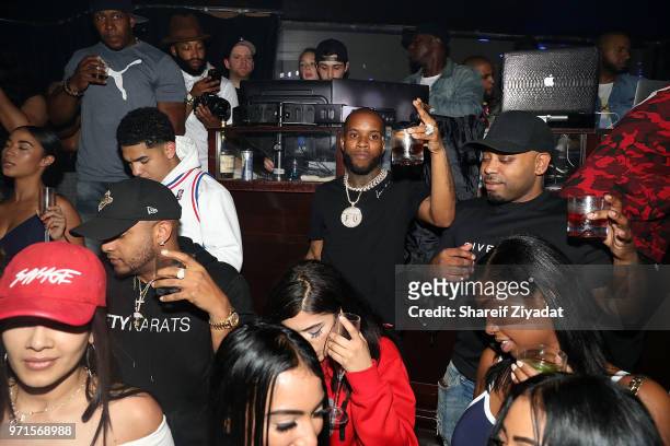 Tory Lanez attends Tory Lanez Hosts Lavo at Lavo NYC on June 10, 2018 in New York City.