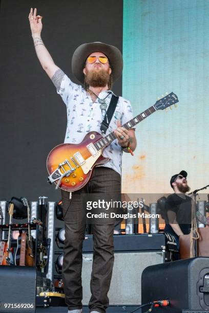 John Osborne of the Osborne Brothers performs during the Bonnaroo Music and Arts Festival 2018 on June 10, 2018 in Manchester, Tennessee.