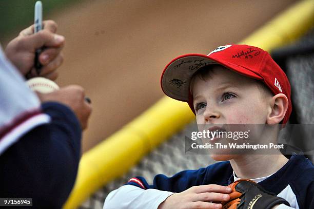 April 30, 2009 CREDIT: Tracy A Woodward / TWP. G. Richard Pfitzner Staduim, 7 County Complex Court, Woodbridge, VA . Jordan Ryan is 8-years-old today...