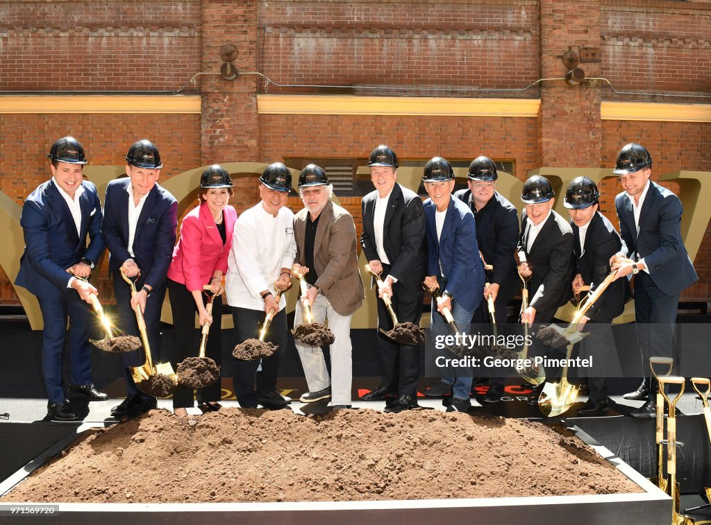 Nobu Toronto Groundbreaking Ceremony
