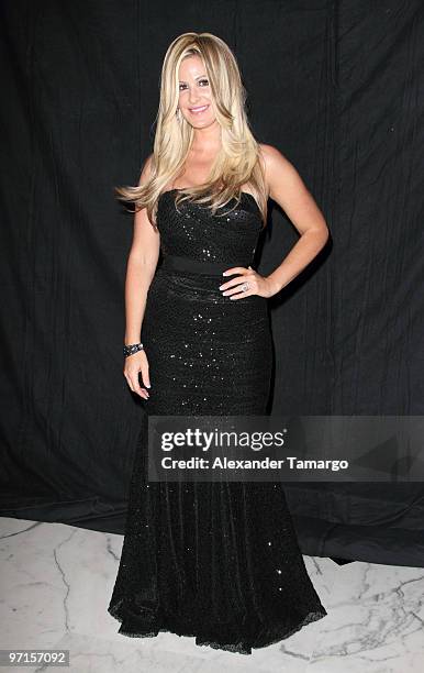 Kim Zolciak attends the 15th Anniversary of The Blacks Annual Gala benefiting The Consequences Charity, Project Medishare, Educate Tomorrow and I...