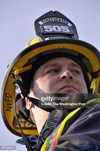 Josephm 206378--SLUG: ME/FIREFIGHTERS-DATE-02/13/09-- Nokesville Volunteer Fire Department, Nokesville, Virginia-PHOTOGRAPHER: MARVIN JOSEPH/TWP- A...