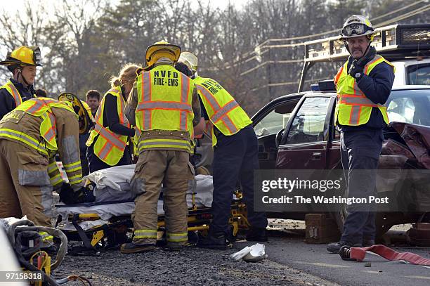 Josephm 206378--SLUG: ME/FIREFIGHTERS-DATE-02/13/09-- Nokesville Volunteer Fire Department, Nokesville, Virginia-PHOTOGRAPHER: MARVIN JOSEPH/TWP- A...