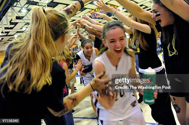 Robinson High School, 5035 Sideburn Rd., Fairfax, VA Basketball State Quarterfinal tournament games. Freedom girls' vs. James Monroe, George Mason...
